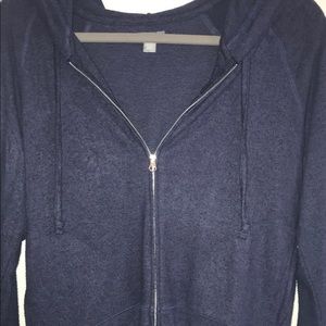 Zip-up hoodie